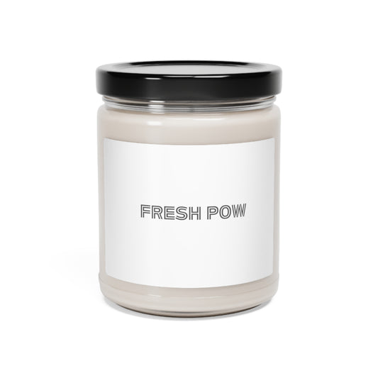 FRESH POW Scented Soy Candle, 9oz